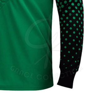 Fabricante al por mayor Portero Wear Kit Liso Con Personalizar Tamaño Manga Larga Fútbol Jersey Set - Product Image 5