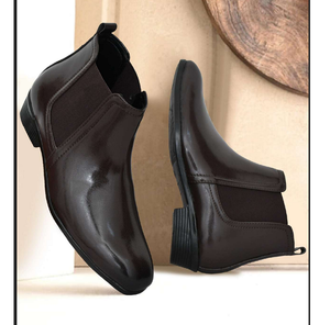 Chaussures habillées pour hommes, design classique, confortables et souples, idéales pour le bureau et le travail. - Product Image 2
