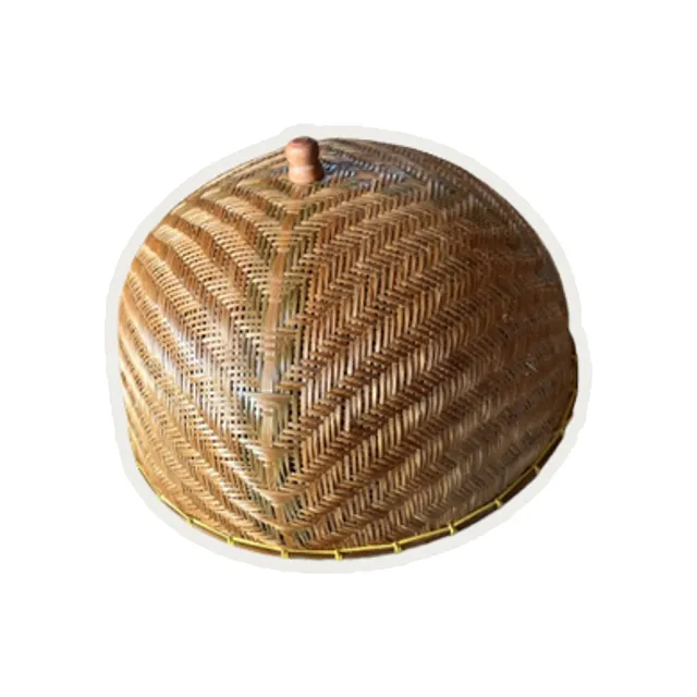 Thai Bamboo Woven Food Cover Dish Cover ( Di:56cm) High Quality Handmade Traditional Product from Thailand