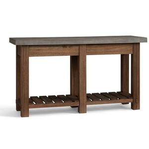 Mesa de Consola de madera hecha a mano para sala de estar, sofá de dormitorio, decoración Interior, superior de mármol decorativo - Product Image 6