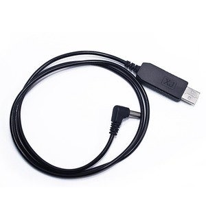 Кабель-переходник USB 2.0 на DC 5.5x2.1мм, повышающий напряжение с 5В до 12В, для роутеров, светодиодов, систем видеонаблюдения, колонок, силового кабеля - Product Image 1