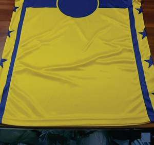 Camisetas de Béisbol Personalizadas al por Mayor, Diseño de Bordado Azul, Camiseta de Béisbol - Product Image 4