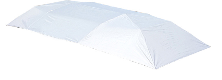 4,2*2,2 m / Bâche gris argenté