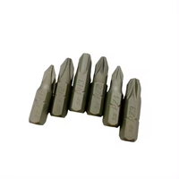 Set Obeng Ratchet Multi-Bit Baja S2 Berkualitas Tinggi Lapisan Seng Fosfat OEM Diameter 1/4" Panjang 25mm
