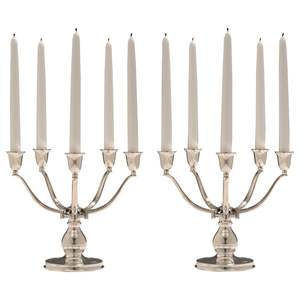 Bougeoir Menorah Design dernier cri pour décor de noël, bougeoir en métal pour mariage, dîner et dîner décoratif - Product Image 2