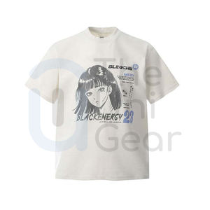 Venta al por mayor de camisetas Unisex de manga corta para hombre, diseño sólido personalizado, alta calidad, impreso, camiseta de estilo de moda para hombres y mujeres - Product Image 1