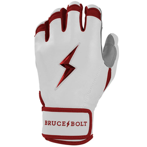 Windex industry Signature Series Short Cuff Batting Gloves 100% Leather Unique Design Wholesale Rate Bruce Bolt - Product Image 5