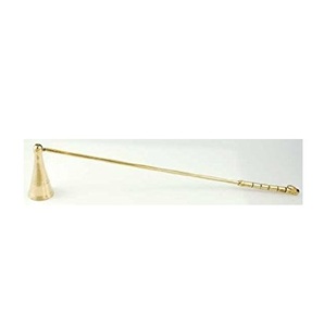 Exportador de velas largas de latón, gran oferta, venta al por mayor, precio de fábrica, apagador de velas de Metal, alta calidad, hogar, Hotel, Iglesia - Product Image 1