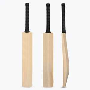 Batte de cricket en saule anglais faite à la main norme internationale impression de logo personnalisé balle dure légère Sweet Spot été/hiver OEM - Product Image 6