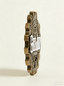 Custom <b>Antique</b> Rotating <b>Compass</b> Geocoin | Interactive Travel Path Reveal Design | Metal Adventure Collectible for Geocaching - Product Image 3