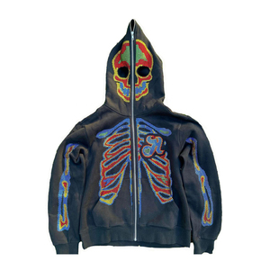 Sudadera con Capucha y Cremallera para Hombre, de Forro Polar para Invierno, con Logotipo Personalizado, Multicolor, de Poliéster/Algodón Transpirable, 200g, Teñido Liso, Alta Calidad - Product Image 5