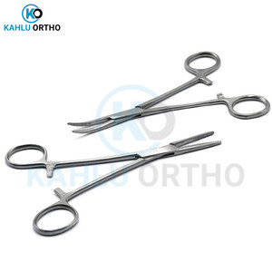 Stainless Steel Hemostatic Surgical Forceps Tool Hemostat Locking Clamps Forceps <b>Pliers</b> by KAHLU ORTHOPEDIC - Product Image 5