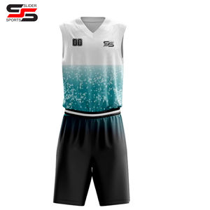 Conjunto de Uniforme de Baloncesto Reversible Personalizado de Alta Calidad, de Secado Rápido, Transpirable, con Estampado Digital, para Hombre y Jóvenes - Product Image 2