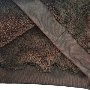 Nueva Llegada, Sudadera con Capucha de Alta Calidad, Gruesa y Pesada, de Piel Sintética, Sherpa, Bordada, Invierno, Personalizada, Estampada, Ropa Urbana para Hombre - Product Image 6