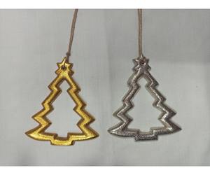 Ornements de Noël en métal incassable de qualité supérieure, style moderne, décorations suspendues, directement de l'usine - Product Image 3