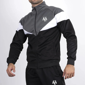 Chándales para hombre con diseño personalizado Trending Winter Collection chándales de panel de cuello alto con chándales de lana a buen precio - Product Image 3