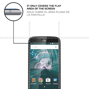 ฟิล์มกันรอยหน้าจอ ANTISHOCK สำหรับอุปกรณ์เสริมมือถือ ZTE Warp 7 ระดับพรีเมียม - Product Image 3