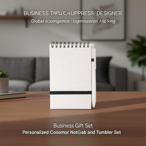 Set Regalo Aziendale Personalizzato con Blocco Note e Tumbler Cosmor - Product Image 3