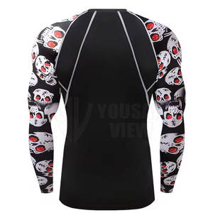 Chemise d'entraînement de combat de style tactique Rash Guard construite pour les entraînements intenses Rash Guard - Product Image 3