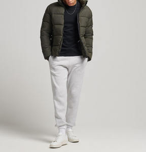 Doudoune à capuche imperméable en duvet d'oie de qualité supérieure personnalisée avec vêtements d'extérieur veste à bulles légère - Product Image 1