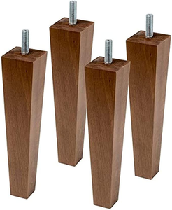 Contemporary Solid Rubber Wood Legs Custom Furniture Supports for <b>Dining</b> <b>Tables</b> and Living Room Interiors - Product Image 1