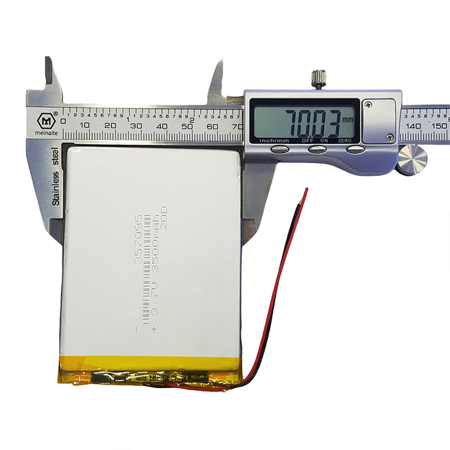 357095 3.7V 3500mAh High Capacity Rechargeable Lithium Polymer Battery for Handheld Smart PortableDevices 702530 902025 906090