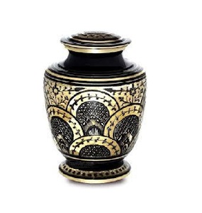 Traditional Design Urn Premium Quality Classic Design Metal Urn Supplies Brass Cremation Urns for Human Ashes - Product Image 2