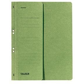 Falken DIN <b>A4</b> 250g/m Recycled Green Manila Cardboard Eyelet <b>Folder</b> New Zealand Brand - Product Image 1