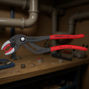 Alicates Knipex Negros Atramentizados para Sifones y Conectores, para Trampas, Accesorios de Tubería y Conectores - Product Image 3