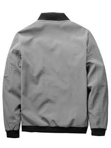 Blouson d'aviateur pour hommes avec personnalisation complète de bonne qualité - Product Image 2