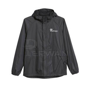 Veste coupe-vent pour homme sur mesure, veste d'hiver streetwear, tissu imperméable en polyester/nylon, col à capuche, fermeture éclair, séchage rapide - Product Image 1