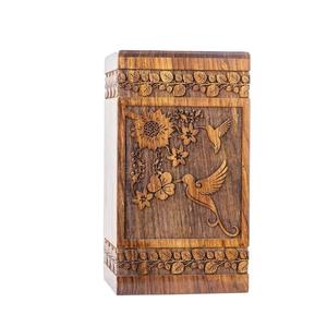 Handcrafted Wooden Urns for <b>Ashes</b> Tree of Life Rosewood Urn for Animal <b>Ashes</b> Funeral Pet Urns for <b>Dogs</b> Wooden <b>Box</b> - Product Image 1