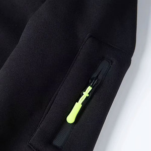 Sweat à capuche unisexe en coton de haute qualité, motif décontracté, couleur unie, polyvalent, personnalisable pour l'hiver, vente en gros - Product Image 6