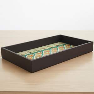 Plateaux de service en bois de mangue faits à la main pour la cuisine et la salle à manger, organisateur polyvalent et cadeau pour les cafés et les bars - Product Image 1