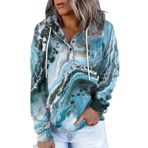 Conjunto de sudaderas con capucha de alta calidad para mujer, sudaderas con capucha bordadas personalizadas para mujer, Sudadera con capucha de talla estadounidense para mujer - Product Image 1