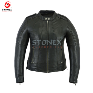 Chaqueta de cuero de PU para hombre, ropa informal ajustada hecha en fábrica, cuello levantado suave, chaqueta de invierno de talla grande más vendida en oferta - Product Image 4