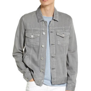 2025, ropa informal de Color personalizado, chaqueta vaquera para hombre, ropa de calle, nueva moda, chaqueta vaquera cómoda para hombre, chaqueta de invierno - Product Image 1