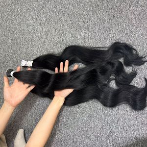 Extensión de cabello humano virgen crudo 100%, longitud corta, onda Natural, tupé Frontal vietnamita, negro, mujeres, marrón oscuro, suizo, calidad HD - Product Image 4