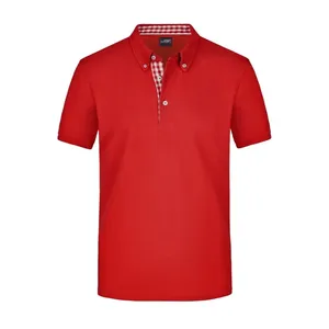 Chemises polo unies pour hommes personnalisées pour le merchandising et les promotions - Product Image 5