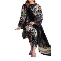 Ensembles de Kurta Prêts-à-Porter Élégants pour Femmes et Filles, Vêtements Indiens et Pakistanais avec Haut Anarkali, Bas et Dupatta, Robes Décontractées pour Femmes