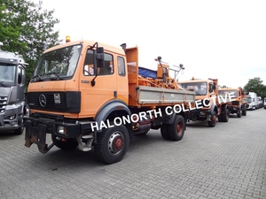 Camion benne d'occasion Mercedes-Benz 1935 de 1993, Euro 3 Diesel 4x4, pour transport minier - Product Image 5
