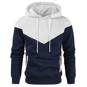 เสื้อฮู้ดผู้ชายแบบสวมหัว สไตล์ลำลอง ผ้าหนานุ่ม สวมใส่สบาย ทรงปกติ - Product Image 3