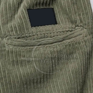 Reasonable Price Create Your Own Corduroy <b>Trousers</b> Streetwear Casual <b>Men</b> Oversize Customized <b>Trousers</b> - Product Image 4