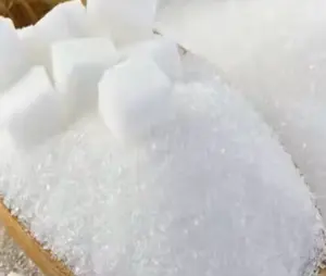 Açúcar Refinado Inteiro 45 Icumsa Qualidade Premium feito de 100% cana-de-açúcar