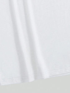 Camiseta de Corte Cuadrado Personalizada para Hombre, 100% Algodón/Poliéster, Transpirable, de Secado Rápido, con Impresión Digital, Estilo Urbano - Product Image 3