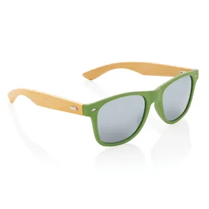 Occhiali da Sole in PC Riciclato e Bambù, Gadget Sportivi Promozionali Sostenibili - Product Image 2