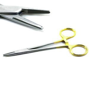 Venta al por mayor de fabricación de calidad superior superventas Mayo soporte de aguja de acero inoxidable TC Neivert soporte de aguja TC oro - Product Image 2