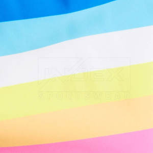 กางเกงขาสั้นชายหาดแห้งเร็ววัสดุดีที่สุดสำหรับผู้ใหญ่ผ้าฝ้ายแข็งลายกลาง - Product Image 6