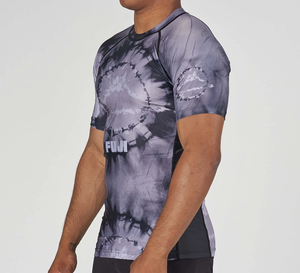 T-shirts de sport de Jiu-Jitsu, de fitness et de natation, à manches courtes, imprimés, de haute qualité, en gros, avec logo personnalisé, pour hommes, Rashguard MMA, Rash Guard - Product Image 3