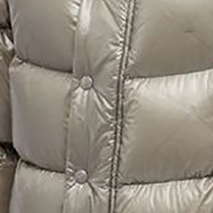 Custom Men's Winter Outwear Puffer <b>Jacket</b> with Hood Long and <b>Warm</b> Zipper Closure Casual Style - Product Image 5